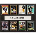 Williams & Son Saw & Supply C&I Collectables 1215LAMBERT8C NFL 12 x 15 in. Jack Lambert Pittsburgh Steelers 8-Card Plaque 1215LAMBERT8C